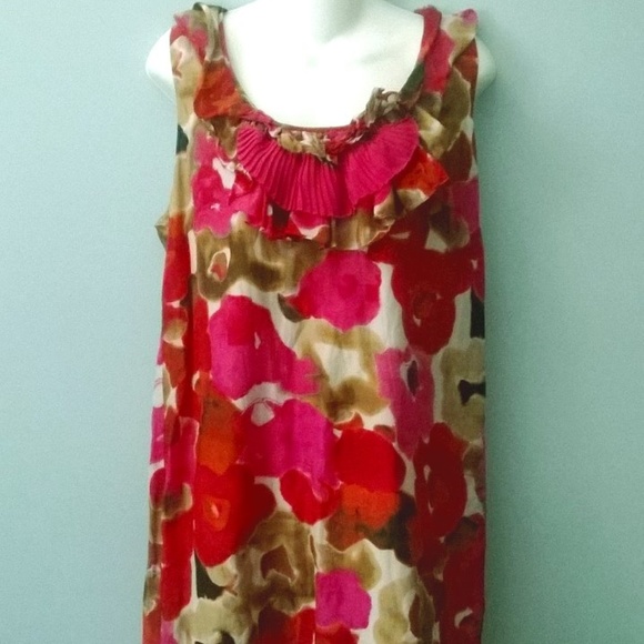 LOFT Dresses & Skirts - Womens Ann Taylor Loft Floral Dress L